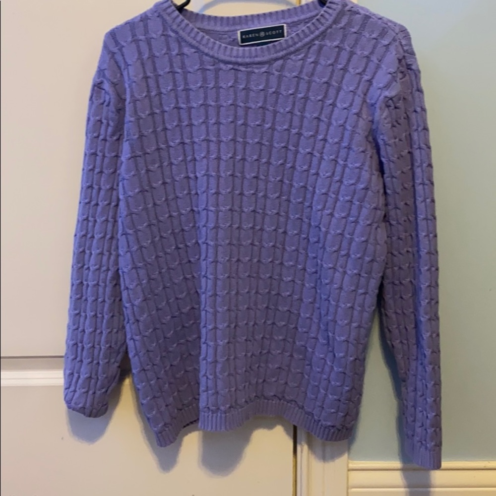 Light purple sweater